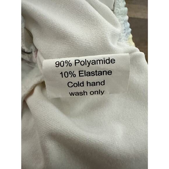 Wildling Well Dressed Wolf Mermaid Scallop Tiles Ruffle Lace One Piece Swimsuit - Picture 6 of 7